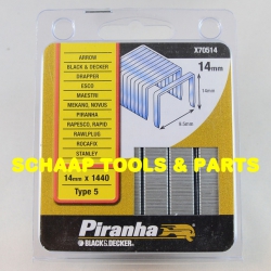 Nieten type  5 - 14mm 10,6x9,5mm | X70514